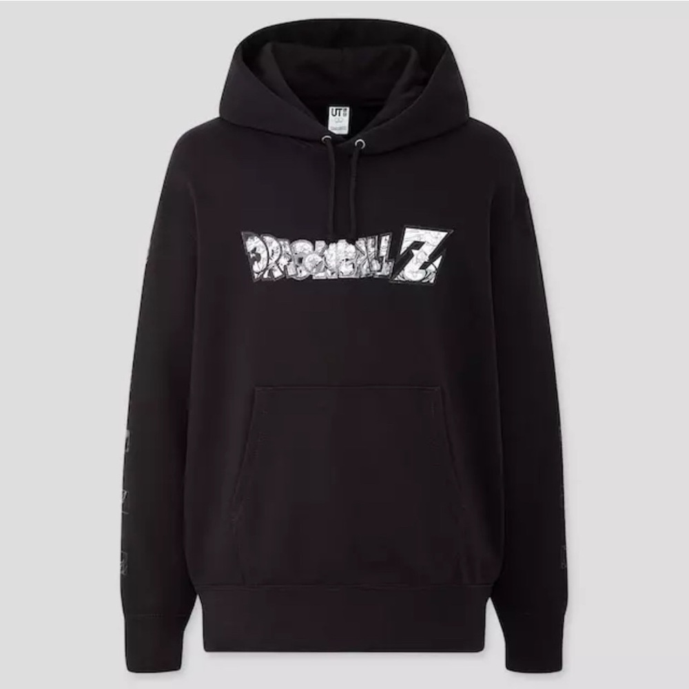 Rare Uniqlo Dragon Ball Z black Hoodie | Size M | Preowned
